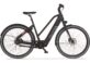 E-blau dames jet black matt